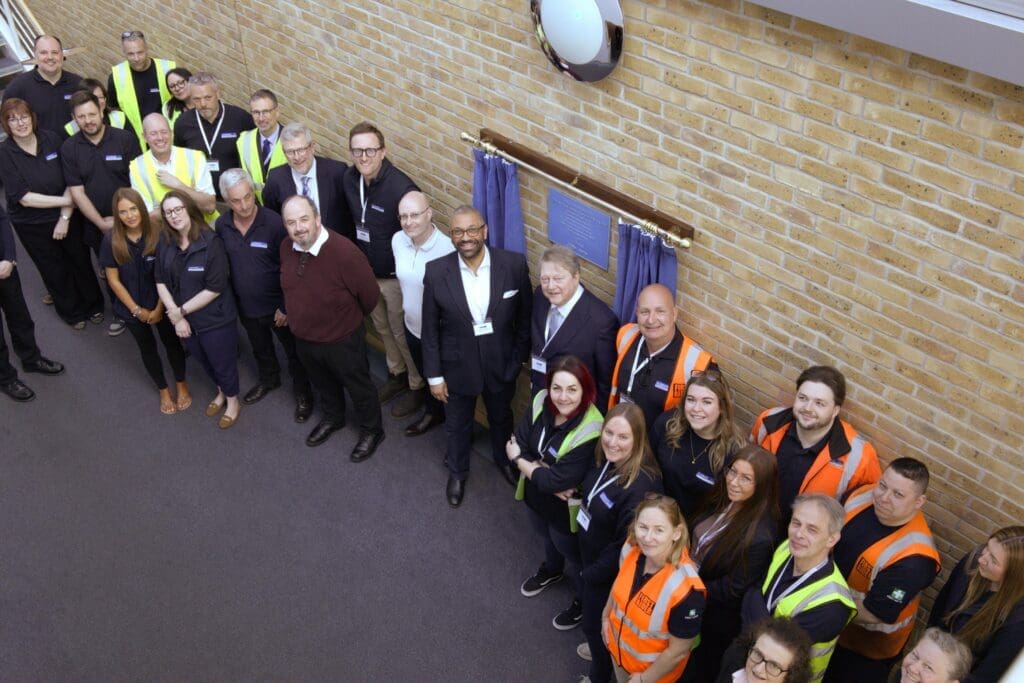 The Wade and Gatic Team celebrate the £3 million extension. 