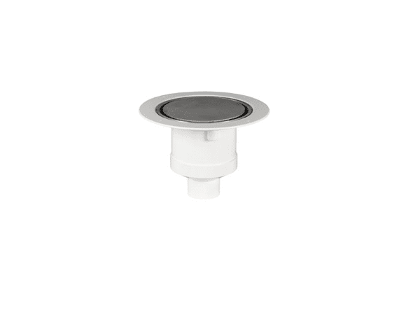 Trapped Shower Gully with Vertical Outlet