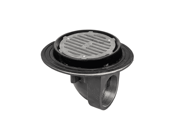 Outlet with Circular Flat Grating
