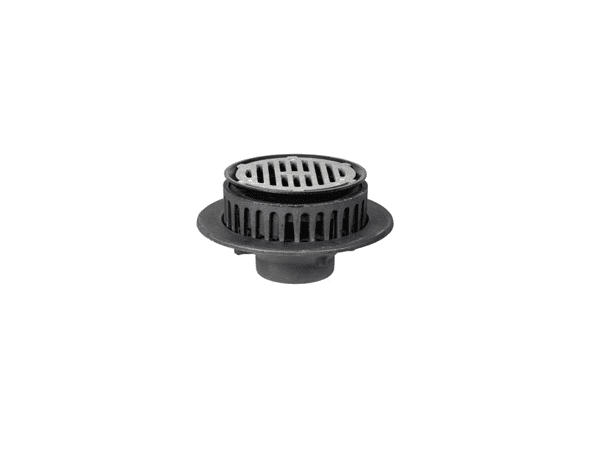 Outlet with Circular Flat Grating