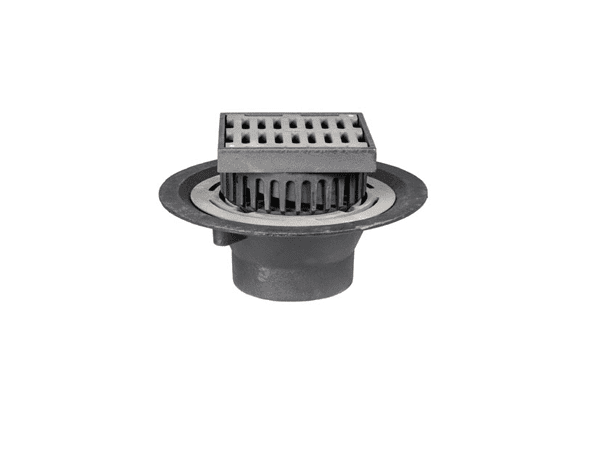 Outlet with Square Flat Grating